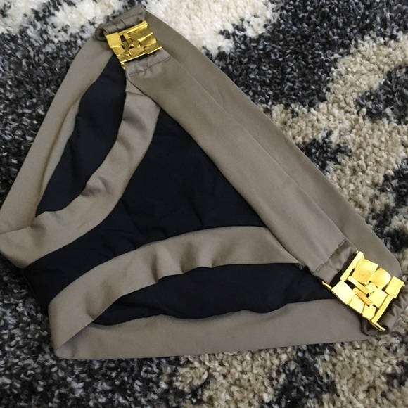 Trina Turk Mayan Riviera Colorblock Bikini Size 2 - Picture 3 of 7